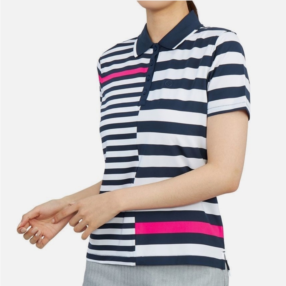 C18 GFORE Women's Short Sleeve Golf Shirt G4LS22K03 TWLT 36869364